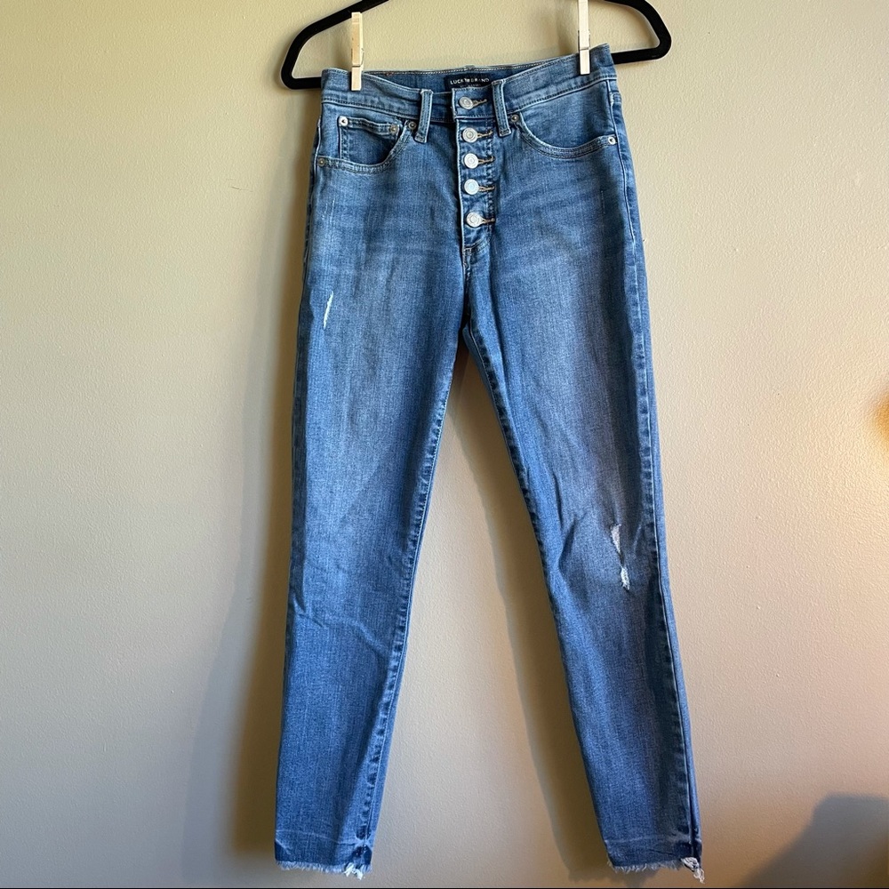 Lucky Brand Women’s High Rise Skinny Bridgette 6